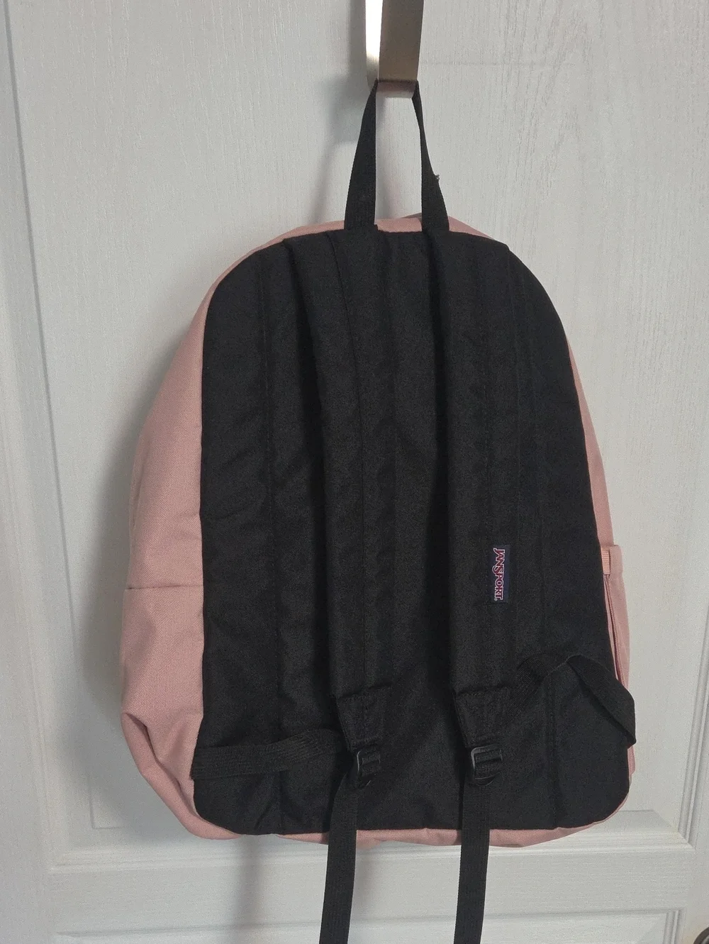 Jansport Superbreak Backpack Lightweight School Travel Pale Pink